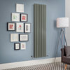 Design Heizkörper Vertikal (Doppellagig) 1780mm x 490mm Grün (Sage Leaf Green) - Delta