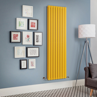Design Heizkörper Vertikal (Doppellagig) 1780mm x 560mm Gelb (Dandelion Yellow) - Delta