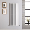 Design Heizkörper Vertikal Doppellagig Weiß 1400mm x 590mm 1740W - Revive,  von Hudson Reed