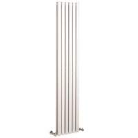 Design Heizkörper Vertikal Doppellagig Weiß 1780mm x 354mm 1401W - Revive