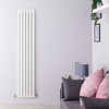 Design Heizkörper Vertikal Doppellagig Weiß 1780mm x 354mm 1448W - Sloane,  von Hudson Reed