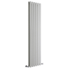 Design Heizkörper Vertikal Doppellagig Weiß 1780mm x 420mm 1618W - Vital,  von Hudson Reed