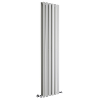 Design Heizkörper Vertikal Doppellagig Weiß 1780mm x 420mm 1618W - Vital,  von Hudson Reed