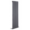 Design Heizkörper Vertikal Einlagig Anthrazit 1780mm x 472mm 1196W - Sloane,  von Hudson Reed