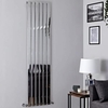 Design Heizkörper Vertikal Einlagig Chrom 1800mm x 450mm 668W - Delta,  von Hudson Reed