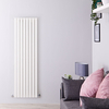 Design Heizkörper Vertikal Einlagig Weiß 1600mm x 472mm 1149W - Sloane,  von Hudson Reed