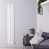 Design Heizkörper Vertikal Einlagig Weiß 1780mm x 280mm 700W - Vital