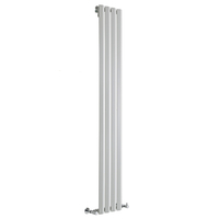 Design Heizkörper Vertikal Einlagig Weiß 1780mm x 280mm 700W - Vital,  von Hudson Reed