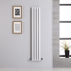 Design Heizkörper Vertikal Weiß 1400mm x 236mm 696W (doppellagig) - Revive