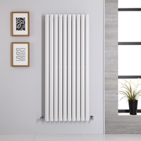 Design Heizkörper Vertikal Weiß 1400mm x 590mm 1143W (einlagig) - Revive