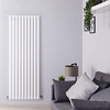 Design Heizkörper Vertikal Weiß 1600mm x 590mm 1402W (einlagig) - Revive