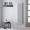 Design Heizkörper Vertikal Weiß 778W 1506mm x 392mm - Neive