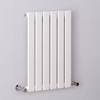 Design Horizontal Heizkörper 635mm x 420mm 376W Einlagig Weiß - Delta von Hudson Reed