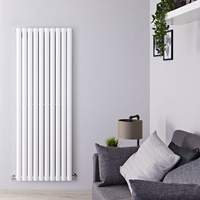 Design Paneelheizkörper 2047W Revive Weiß 160cm x 59cm Vertikal Doppellagig,  von Hudson Reed