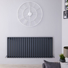 Design Paneelheizkörper Anthrazit Grau 635x1411mm 1433W - Revive Horizontal Einlagig,  von Hudson Reed