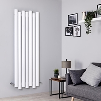 Designer Heizkörper Weiß Vertikal 1600mm x 550mm 1449W - Laeto