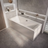 Doppel-Einbaubadewanne 180cm x 80cm - Seiten- & Endverkleidung wählbar – Sandford Hudson Reed