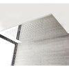 Duschkopf zur Deckenmontage,  800mm x 500mm - Chrom – Kubix