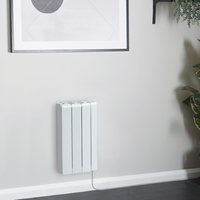 E-Wandheizung für Gäste-WC,  Smart 570mm x 354mm in Weiß,  Keramikkern - Kera Hudson Reed