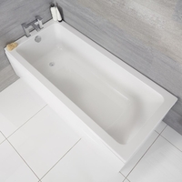 Einbau-Badewanne Rechteckbadewanne 1500mm x 700mm - ohne Panel