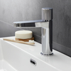 Einloch Waschtischarmatur mit Ein-,  Aus- druckknopf/Push-Button in Chrom - Idro Hudson Reed