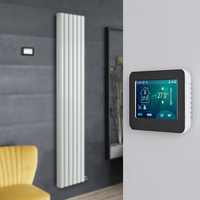 Elektrischer Design Heizkörper (doppellagig),  aluminium,  ohne Leitflüssigkeit - 1784mm x 354mm,  mit Touchscreen Thermostat