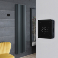 Elektrischer Design Heizkörper (doppellagig),  aluminium,  ohne Leitflüssigkeit - 1784mm x 472mm,  mit Thermostat- Revive