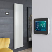 Elektrischer Design Heizkörper (doppellagig),  aluminium,  ohne Leitflüssigkeit - 1784mm x 472mm,  mit Touchscreen Thermostat