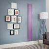Elektrischer Design Heizkörper (einlagig),  1600mm x 236mm,  vertikal - Lila (Lush Purple) - ohne Thermostat - Revive