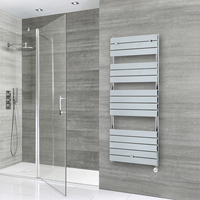 Elektrischer Handtuchheizkörper 1512mm x 600mm Chrom,  Wandmontage - Lustro Hudson Reed