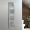 Elektrischer Handtuchheizkörper 1600mm x 400mm inkl. "thermostatischem WLAN-Element zur Festverdrahtung" - Chrom – Kent - ECOSO by Hudson Reed