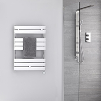 Elektrischer Handtuchheizkörper 840mm x 600mm Chrom - Lustro