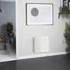 Elektrischer Konvektor-Heizkörper in Weiß,  533mm x 733mm,  1200W,  zur Wandmontage - Virtus Hudson Reed