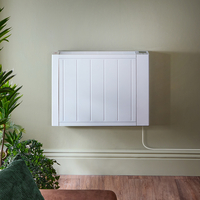 Elektrischer Smart-Heizkörper mit Keramikkern 1500 Watt - mit Stecker Weiß - Lex – ECOSO by Hudson Reed