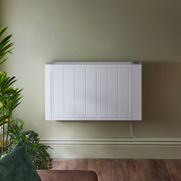 Elektrischer Smart-Heizkörper mit Keramikkern 2000 Watt - mit Stecker Weiß - Lex – ECOSO by Hudson Reed