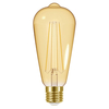 Energizer LED 5W E27 ST64 Goldene Glühfaden Birne - 6er-Set
