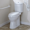 Erhöhtes Stand WC,  H 47cm Abgang waagrecht - Doc-M behindertengerecht,  von Hudson Reed