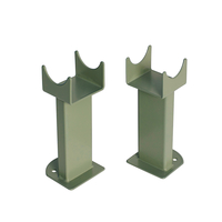 Füße zur Bodenmontage,  für Design Heizkörper – Grün (Sage Leaf Green) – Delta Hudson Reed