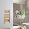 Flache Design Handtuchheizung in Gelb (Autumn Yellow),  Größe wählbar ab 800x500mm – Lustro Hudson Reed