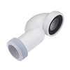 Gebogenes 110mm 90° WC Anschlussbogen Abflussrohr - McAlpine