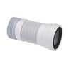 Gerades Flexibles 90° WC Anschlussbogen Abflussrohr - McAlpine