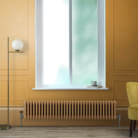 Gliederheizkörper (2-säulig),  horizontal - H 300mm x B 1505mm x T 68mm - Gelb (Autumn Yellow) – Regent von Hudson Reed