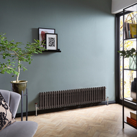 Gliederheizkörper (2-säulig),  horizontal 300mm x 1505mm Zinn - Regent