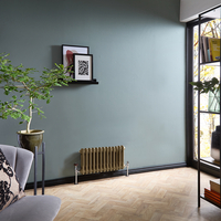 Gliederheizkörper (2-säulig),  horizontal 300mm x 605mm Natürliches Messing - Regent Hudson Reed Kollektion