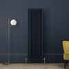 Gliederheizkörper (2-säulig),  vertikal 1800mm x 560mm Blau (Regal Blue) - Hudson Reed Regent