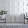 Gliederheizkörper 3-lagig Horizontal Weiß 750mm x 858mm 1694 Watt - Stelrad Regal von Hudson Reed
