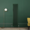 Gliederheizkörper (3-Säulen),  vertikal,  in Pine Green - von 1800mm x 290mm – Regent Hudson Reed