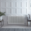 Gliederheizkörper 4-lagig Horizontal Weiß 600mm x 1272mm 2730 Watt - Stelrad Regal von Hudson Reed