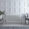Gliederheizkörper Horizontal 2 Säulen Nostalgie Weiß 600mm x 1190mm 1476W - Regent