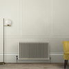 Gliederheizkörper horizontal (3-Säulen),  Größe wählbar,  in Smoke Grey – Regent Hudson Reed